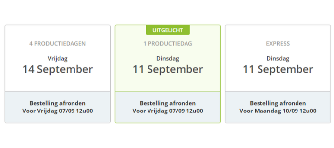 levertermijnen